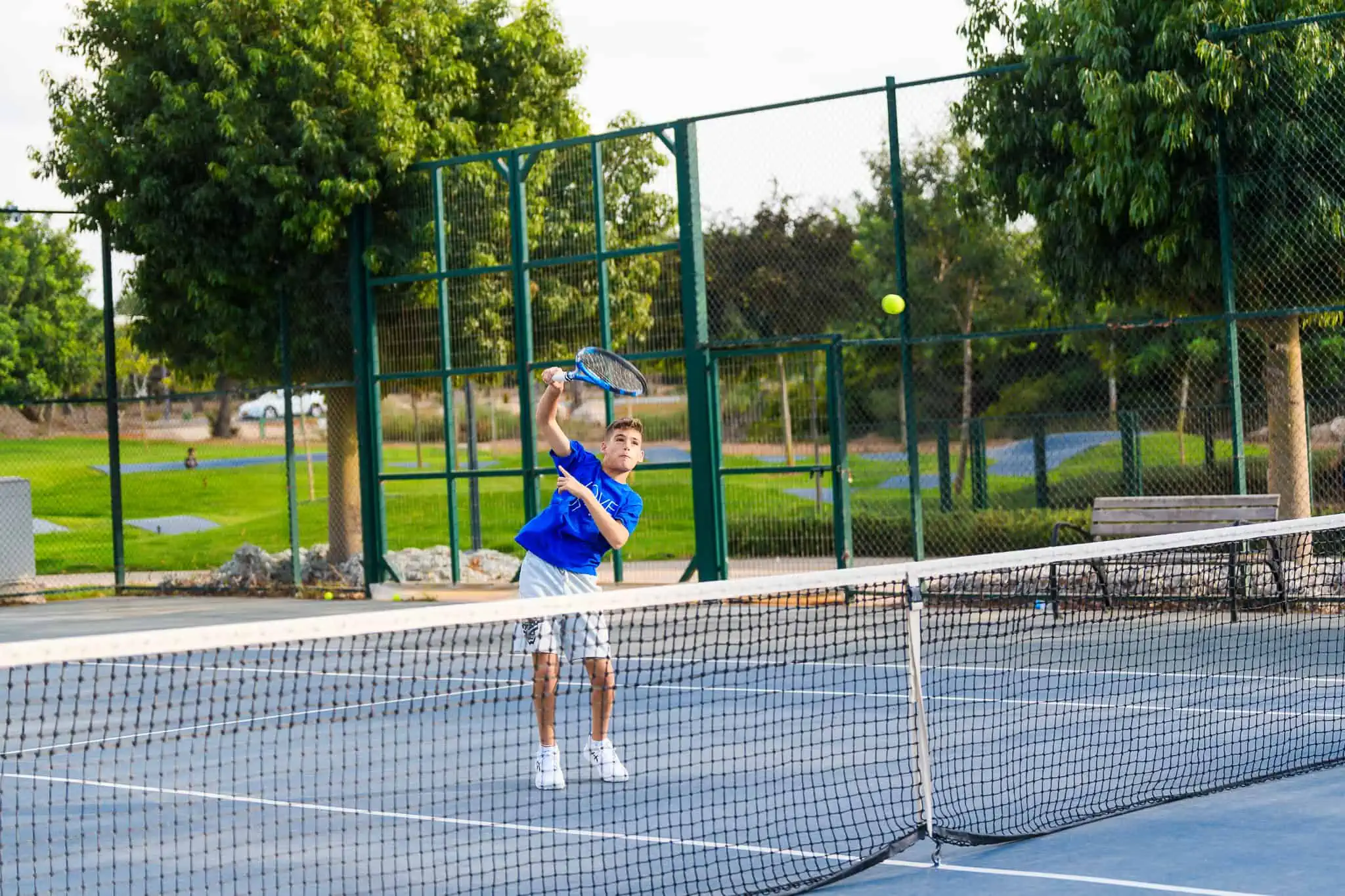 צילום בוק בר מצווה - מגרש טניס
