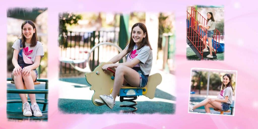 עיצוב אלבום דיגיטלי לבת מצווה
